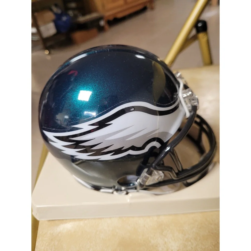 Phila EAGLES Riddell Mini Helmet Authentic NFL Football McNabb Collectible‎
